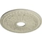 Ekena Millwork Raymond Ceiling Medallion (Fits Canopies up to 5 1/8"), 18 1/8"OD 3 5/8"ID x 1 1/8"P, Clear Yellow CM18RACYF - alternate 3